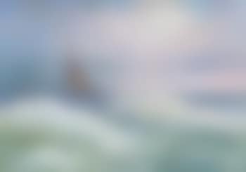 Segelschiff auf stürmischer See im Abendrot (preview)