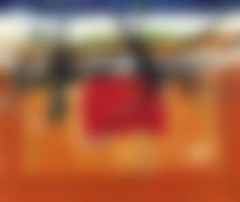 Scarlet square in orange (preview)