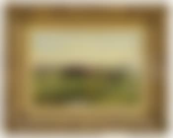 Pastoral Landscape with Cows (preview)