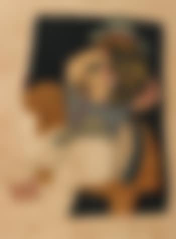Seated topless female (preview)