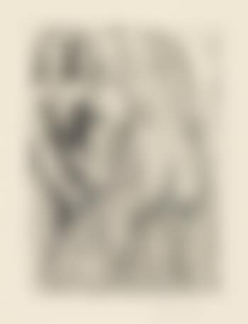 ModÃ¨le Et Grande Sculpture De Dos, from: La Suite Vollard (preview)