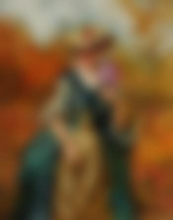 Woman with Flowers (preview)