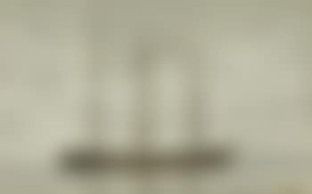 A three-masted ship at anchor (preview)