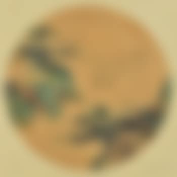 Landscape depicting misty mountains with pavilions and pines (preview)