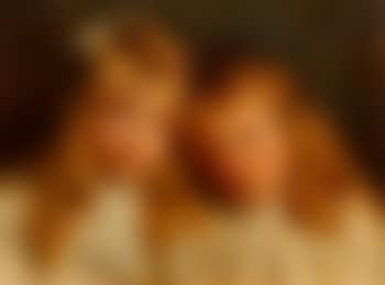 Portrait of two girls of Nansalven House, Penzance (preview)