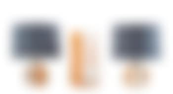 Two table lights and a vase by Pierre Cardin (preview)