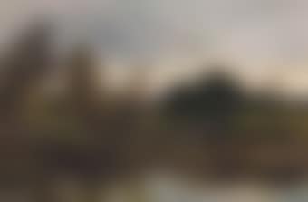 Lake at Chilworth Park Surrey; and The Reed Harvest, Chilworth (preview)