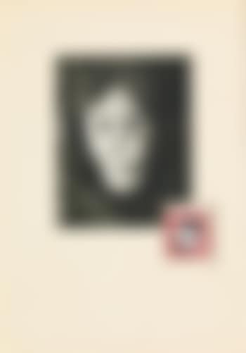 Untitled (Doll's head and kitty stamp) (preview)