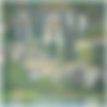 Kirche In Cassone (Landschaft Mit Zypressen) (Church In Cassone - Landscape With Cypresses) (preview)