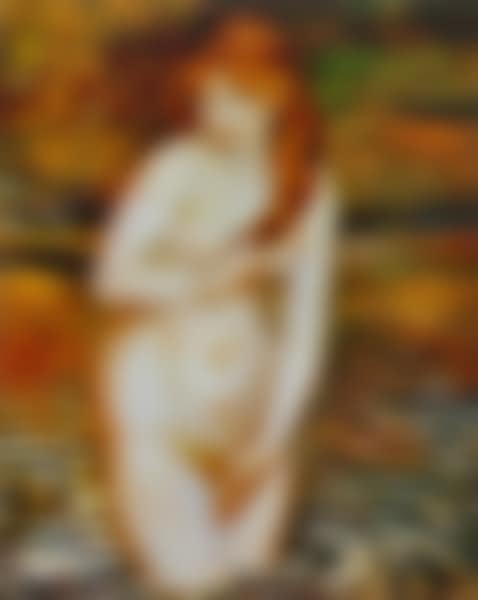 Jeune femme se baignant (preview)