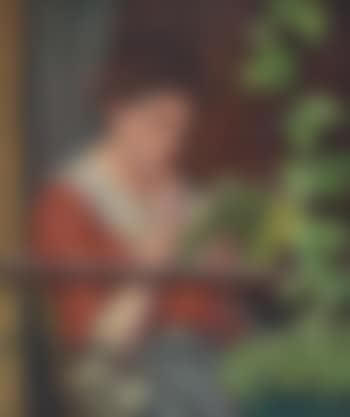 Lettura al fresco - Donna al balcone (preview)