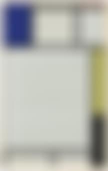 Composition avec bleu, rouge, jaune et noir (preview)