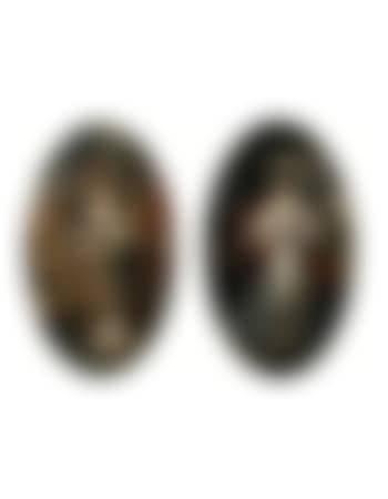 Portraits De Dame En Minerve Portrait De Dame En Diane Chasseresse by Dutch School (preview)
