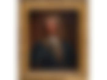 Portrait of Admiral Sir John Leake (1656-1720), quarter length, wearing a blue coat, russet waistcoat, white neckcloth and a long wig (preview)