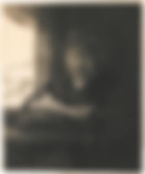 SELF PORTRAIT DRAWING AT A WINDOW (B., HOLL. 22; NEW HOLL. 240; H. 229) (preview)