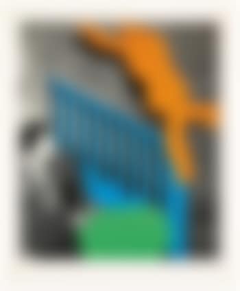 Two Figures: One Leaping (Orange); One Reacting (with Blue and Green) (preview)