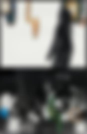 Various Figures Dancing (with Large Black Shape) (preview)