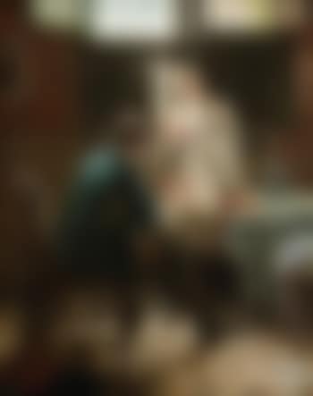 Young couple at work in fisherman's house (preview)