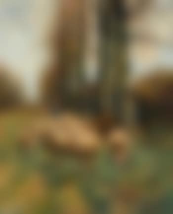 Hirtin mit Schafherde (preview)