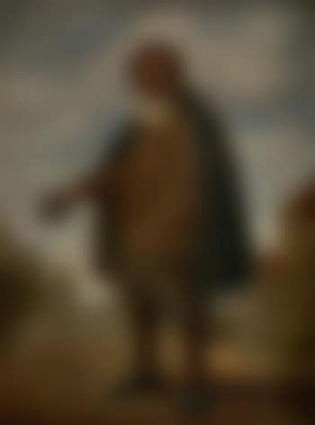 Bettelmann vor einer Landschaft (preview)