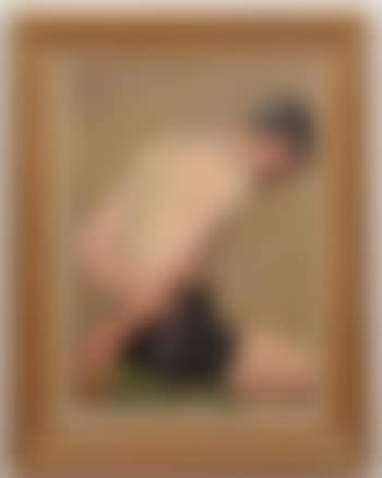 Portrait of a seated man (preview)