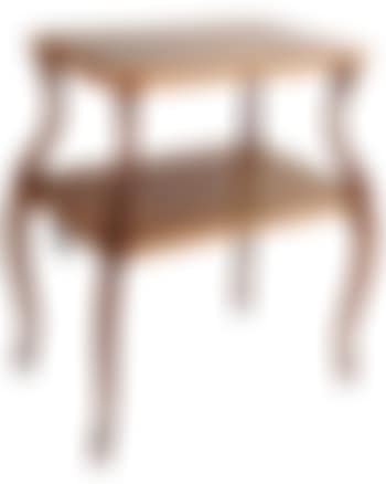 Rectangular two-tier marquetry table (preview)