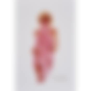 Lindsay Lohan with a Fuchsia Scarf, From Lindsay Lohan As Marilyn Monroe in "The Last Sitting" for New York Magazine 2008 (preview)