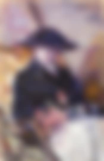 Giovane donna con cappello nero e mazzo di fiori [Young woman with black hat and flowers bouquet] (preview)