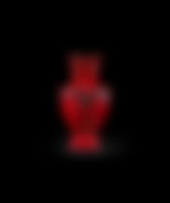 Decorated Red Baluster form Vase (preview)