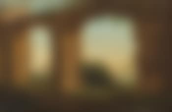 Paysage de la campagne romaine avec deux arches (preview)