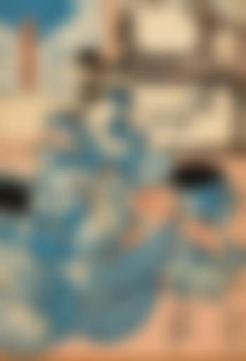 Evening mist, a courtesan of the Ogiya - 'the house of fans' (preview)
