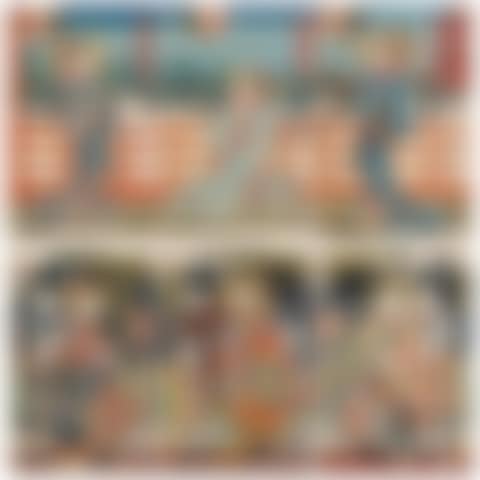 Two Triptychs Depicting Courtesans (preview)