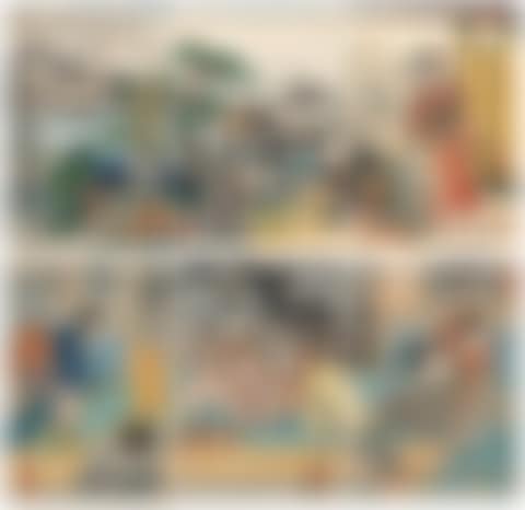 Two Triptychs Depicting Prince Genji (preview)
