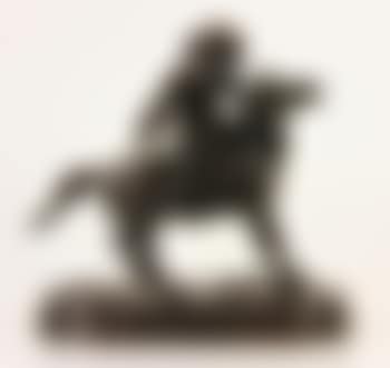 Cowboy on horse (preview)