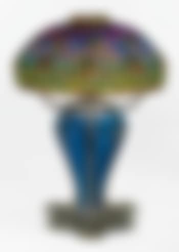An Important 'Peacock' Table Lamp (preview)