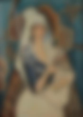 Spanish woman with a fan (preview)