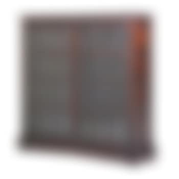 Bookcase with mitered  mullions and Gothic panes (preview)