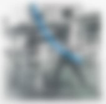 Blue Masterstroke over Red Diagram and Two Cowboys (preview)