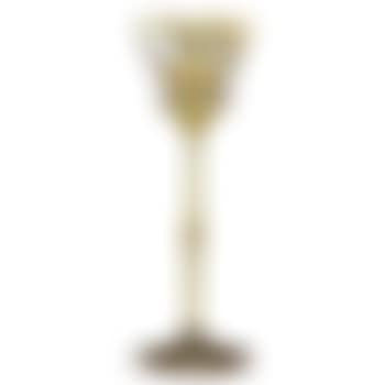 Tall gold floriform vase (preview)