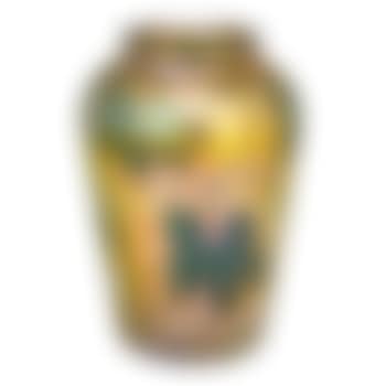 Gold leaf and vine vase (preview)