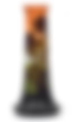 An overlaid and etched vase with a lakeside landscape (preview)