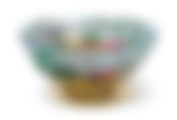 An overlaid and etched bowl 'Cerises' (preview)