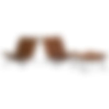 Pair of Ari lounge chairs and one ottoman (preview)