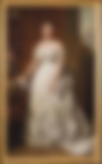 Portrait En Pied De Pharaïlde De Pret Roose De Calesberg, Épouse De Edgard De Kerchove D’ Ousselghem (preview)