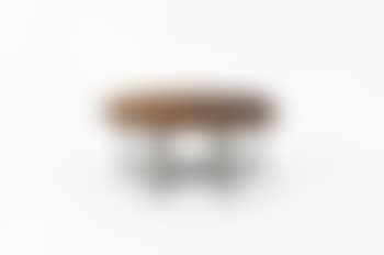 Importante Table À Épais Plateau À Pan Coupé (preview)