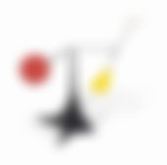 White and yellow polygons, red disc (preview)