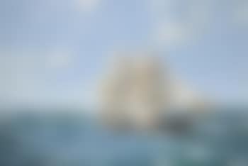 The British Ambassador mid-ocean under full sail (preview)