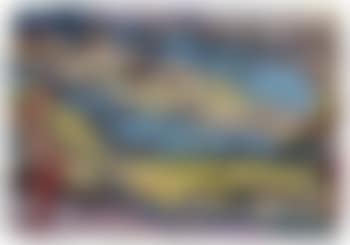 E.O.W. on her Blue Eiderdown V (preview)