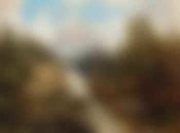Waterfall in the mountains (preview)