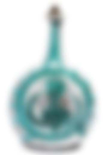 Grand vase bouteille formant pied de lampe (preview)